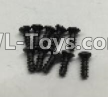 Wltoys 18403 A949-47 Countersunk self tapping screws(M2x16)-10pcs,Wltoys 18403 RC Crawler Car Spare Parts Replacement Accessories,1:18 18403 4wd rc rock racing car Parts,On Road Drift Racing Truck Car Parts