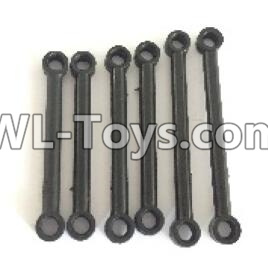 Wltoys 18404 Front and Upper Rod(2pcs) & Steering Rod(2pcs) & Rear and Upper Rod(2pcs) ,Wltoys 18404 RC Crawler Car Spare Parts Replacement Accessories,1:18 18404 4wd RC rock racing car Parts,On Road Drift Racing Truck Car Parts