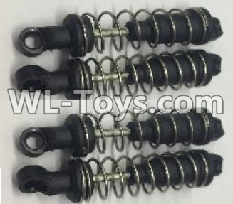 Wltoys 18404 Shock Absorber(4pcs),Wltoys 18404 RC Crawler Car Spare Parts Replacement Accessories,1:18 18404 4wd RC rock racing car Parts,On Road Drift Racing Truck Car Parts