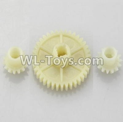 Wltoys 18405 A949-24 Reduction gear with 2 small gear,Wltoys 18405 RC Crawler Car Spare Parts Replacement Accessories,1:18 18405 4wd RC rock racing car Parts,On Road Drift Racing Truck Car Parts