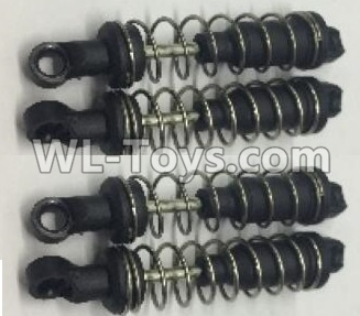 Wltoys 18405 Shock Absorber(4pcs),Wltoys 18405 RC Crawler Car Spare Parts Replacement Accessories,1:18 18405 4wd RC rock racing car Parts,On Road Drift Racing Truck Car Parts