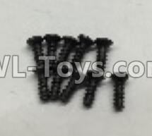 Wltoys 18405 A949-47 Countersunk self tapping screws(M2x16)-10pcs,Wltoys 18405 RC Crawler Car Spare Parts Replacement Accessories,1:18 18405 4wd RC rock racing car Parts,On Road Drift Racing Truck Car Parts