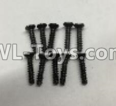 Wltoys 18405 A949-48 Countersunk self tapping screws(M2x9.5)-10pcs,Wltoys 18405 RC Crawler Car Spare Parts Replacement Accessories,1:18 18405 4wd RC rock racing car Parts,On Road Drift Racing Truck Car Parts