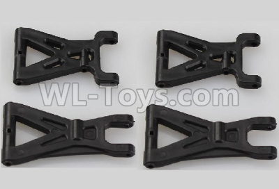 Wltoys 18409 A959-02 Front and Rear Swing arm,Suspension Arm(Total 4pcs),Wltoys 18409 RC Crawler Car Spare Parts Replacement Accessories,1:18 18409 4wd RC rock racing car Parts,On Road Drift Racing Truck Car Parts