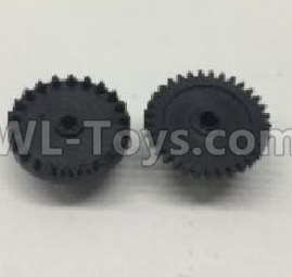 Wltoys 18409 The first and The second level gear(Total 2pcs),Wltoys 18409 RC Crawler Car Spare Parts Replacement Accessories,1:18 18409 4wd RC rock racing car Parts,On Road Drift Racing Truck Car Parts