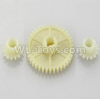 Wltoys 18409 A949-24 Reduction gear with 2 small gear,Wltoys 18409 RC Crawler Car Spare Parts Replacement Accessories,1:18 18409 4wd RC rock racing car Parts,On Road Drift Racing Truck Car Parts