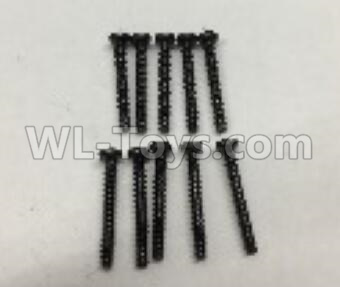 Wltoys 18409 A949-41 Round Head self tapping screws(M2x16)-10pcs,Wltoys 18409 RC Crawler Car Spare Parts Replacement Accessories,1:18 18409 4wd RC rock racing car Parts,On Road Drift Racing Truck Car Parts