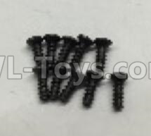 Wltoys 18409 A949-47 Countersunk self tapping screws(M2x16)-10pcs,Wltoys 18409 RC Crawler Car Spare Parts Replacement Accessories,1:18 18409 4wd RC rock racing car Parts,On Road Drift Racing Truck Car Parts
