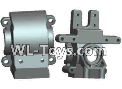 Wltoys 18429 Front and rear gearbox,Wltoys 18429 RC Car Spare Parts Replacement Accessories,1:18 Scale 4wd,2.4G 18429 rc racing car Parts,On Road Drift Racing Truck Car Parts