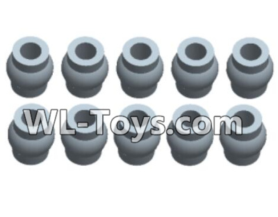 Wltoys 18429 Black Ball-head unit(10pcs),Wltoys 18429 RC Car Spare Parts Replacement Accessories,1:18 Scale 4wd,2.4G 18429 rc racing car Parts,On Road Drift Racing Truck Car Parts