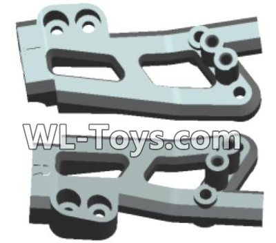Wltoys 18429 Rearl shockproof board(2pcs),Wltoys 18429 RC Car Spare Parts Replacement Accessories,1:18 Scale 4wd,2.4G 18429 rc racing car Parts,On Road Drift Racing Truck Car Parts
