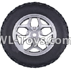 Wltoys 18429 Whole wheel unit(1 set)-Black,Wltoys 18429 RC Car Spare Parts Replacement Accessories,1:18 Scale 4wd,2.4G 18429 rc racing car Parts,On Road Drift Racing Truck Car Parts