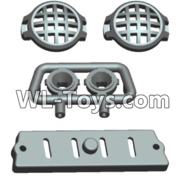 Wltoys 18429 Car Head light components,Wltoys 18429 RC Car Spare Parts Replacement Accessories,1:18 Scale 4wd,2.4G 18429 rc racing car Parts,On Road Drift Racing Truck Car Parts