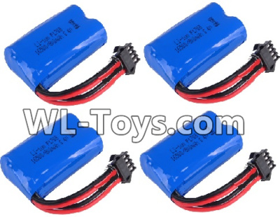 Wltoys 18429 RC Lipo Battery Upgrade 6.4v 800mah Battery(4pcs),Wltoys 18429 RC Car Spare Parts Replacement Accessories,1:18 Scale 4wd,2.4G 18429 rc racing car Parts,On Road Drift Racing Truck Car Parts