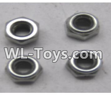 Wltoys 18429 Spare Parts-80-04 A929-95 M3 lock nut group(4pcs),Wltoys 18429 RC Car Spare Parts Replacement Accessories,1:18 Scale 4wd,2.4G 18429 rc racing car Parts,On Road Drift Racing Truck Car Parts