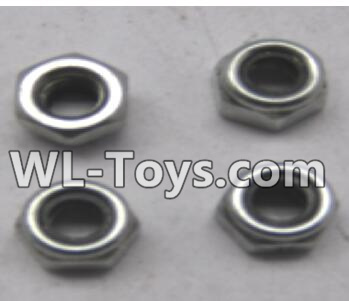 Wltoys 18429 Spare Parts-80-05 A929-96 M2.5 lock nut group(4pcs),Wltoys 18429 RC Car Spare Parts Replacement Accessories,1:18 Scale 4wd,2.4G 18429 rc racing car Parts,On Road Drift Racing Truck Car Parts