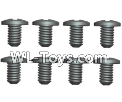 Wltoys 18429 Phillips pan head screws-ST1.7X4PB(8pcs),Wltoys 18429 RC Car Spare Parts Replacement Accessories,1:18 Scale 4wd,2.4G 18429 rc racing car Parts,On Road Drift Racing Truck Car Parts