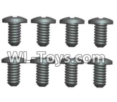 Wltoys 18429 Phillips pan head screws-2X5PM(8pcs),Wltoys 18429 RC Car Spare Parts Replacement Accessories,1:18 Scale 4wd,2.4G 18429 rc racing car Parts,On Road Drift Racing Truck Car Parts