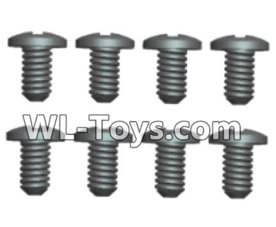 Wltoys 18429 Phillips Round head screws-ST2X5PB(8pcs),Wltoys 18429 RC Car Spare Parts Replacement Accessories,1:18 Scale 4wd,2.4G 18429 rc racing car Parts,On Road Drift Racing Truck Car Parts