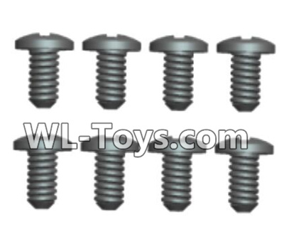 Wltoys 18429 Phillips pan head screws-ST2X6PB(8pcs),Wltoys 18429 RC Car Spare Parts Replacement Accessories,1:18 Scale 4wd,2.4G 18429 rc racing car Parts,On Road Drift Racing Truck Car Parts