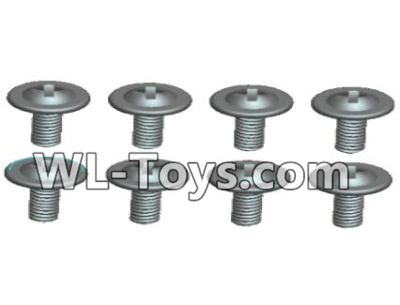 Wltoys 18429 Round head With media screw-ST1.8X3PWB(8pcs),Wltoys 18429 RC Car Spare Parts Replacement Accessories,1:18 Scale 4wd,2.4G 18429 rc racing car Parts,On Road Drift Racing Truck Car Parts
