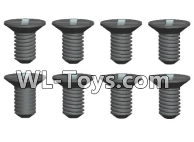 Wltoys 18429 Phillips Countersunk head screws-3X5kB(8pcs),Wltoys 18429 RC Car Spare Parts Replacement Accessories,1:18 Scale 4wd,2.4G 18429 rc racing car Parts,On Road Drift Racing Truck Car Parts