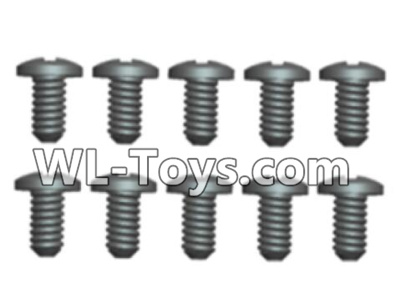 Wltoys 18429 Spare Parts-84-22 A929-62 Phillips Round head screws-2.3X5(8pcs),Wltoys 18429 RC Car Spare Parts Replacement Accessories,1:18 Scale 4wd,2.4G 18429 rc racing car Parts,On Road Drift Racing Truck Car Parts
