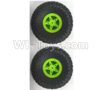 Wltoys 18628 Whole wheel unit(2 set)-18628-0542,Wltoys 18628 RC Crawler Car Spare Parts Replacement Accessories,1:18 18628 6wd rc rock racing car Parts,On Road Drift Racing Truck Car Parts