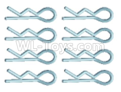 Wltoys 18628 K939-49 R-shape Pin(8pcs),Wltoys 18628 RC Crawler Car Spare Parts Replacement Accessories,1:18 18628 6wd rc rock racing car Parts,On Road Drift Racing Truck Car Parts
