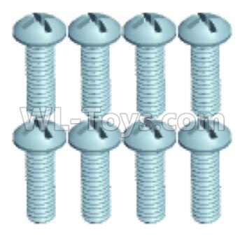 Wltoys 18628 Screws,Pan head screws(8pcs)-ST2.3X10PB-18628-0675,Wltoys 18628 RC Crawler Car Spare Parts Replacement Accessories,1:18 18628 6wd rc rock racing car Parts,On Road Drift Racing Truck Car Parts
