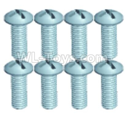 Wltoys 18628 Screws,Pan head screws(8pcs)-ST2X6PB-18628-0553,Wltoys 18628 RC Crawler Car Spare Parts Replacement Accessories,1:18 18628 6wd rc rock racing car Parts,On Road Drift Racing Truck Car Parts