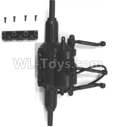 Wltoys 18629 Middle drive gearbox assembly-18629-0673,Wltoys 18629 RC Crawler Car Spare Parts Replacement Accessories,1:18 18629 rc rock racing car Parts,On Road Drift Racing Truck Car Parts