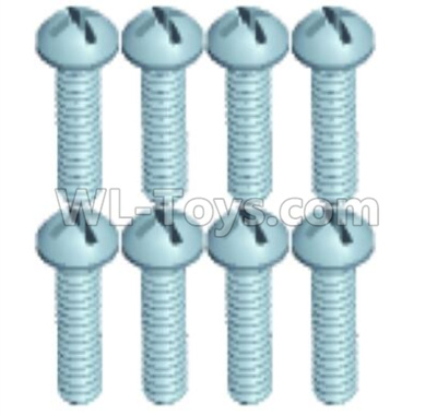Wltoys 18629 Screws Pan head screws(8pcs)-M2X20-18629-0112,Wltoys 18629 RC Crawler Car Spare Parts Replacement Accessories,1:18 18629 rc rock racing car Parts,On Road Drift Racing Truck Car Parts