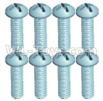 Wltoys 18629 Screws Pan head screws(8pcs)-ST1.7X8PB-18629-0552,Wltoys 18629 RC Crawler Car Spare Parts Replacement Accessories,1:18 18629 rc rock racing car Parts,On Road Drift Racing Truck Car Parts
