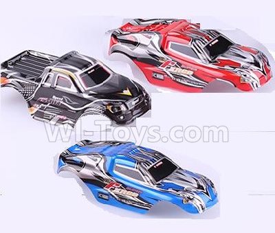 Wltoys 2019 Parts-01-01 Car canopy,Car shell cover-(3pcs-Rex,Blue,Black),,Wltoys 2019 Rc Car Spare Parts Replacement Accessories,1:32 Scale 4wd,27MHZ 2019 rc racing car Parts,On Road Drift Racing Truck Car Parts