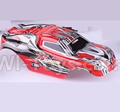 Wltoys 2019 Parts-01-02 Car canopy,Car shell cover(1pcs)-Red,,Wltoys 2019 Rc Car Spare Parts Replacement Accessories,1:32 Scale 4wd,27MHZ 2019 rc racing car Parts,On Road Drift Racing Truck Car Parts