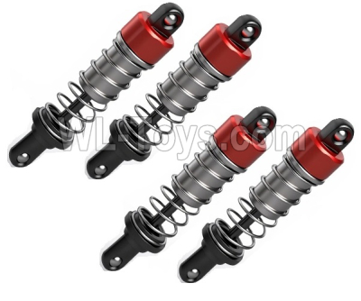 Wltoys 244016 Front and Rear Shock Absorber Set.Damper 3330 3331.Total 4 Set.WLtoys VAGRANT SPEEDSTER 1/24 RC Car Accessories.