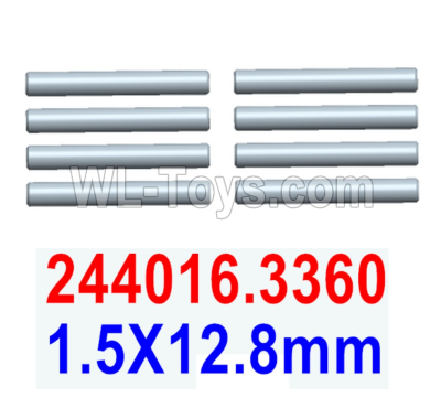 Wltoys 244016 Parts 244016.3360 Smooth Shaft 1.5X12.8mm Set.WLtoys VAGRANT SPEEDSTER 1/24 RC Car Accessories.