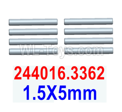 Wltoys 244016 Parts 244016.3362 Smooth Shaft 1.5X5mm Set.WLtoys VAGRANT SPEEDSTER 1/24 RC Car Accessories.