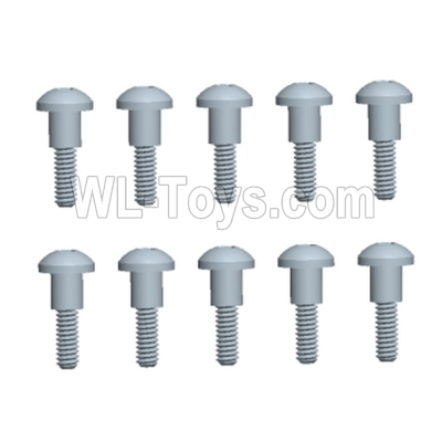 Wltoys 244016 Parts 244016.3357 Hexagon Socket Step Screws 1.4X6TM Set.WLtoys VAGRANT SPEEDSTER 1/24 RC Car Accessories.