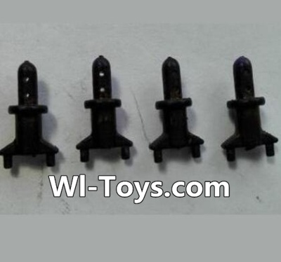 Wltoys 24438 Car shell column(4pcs)-24438-0171,1/24 Wltoys 24438 RC Car Spare Parts Replacement Accessories