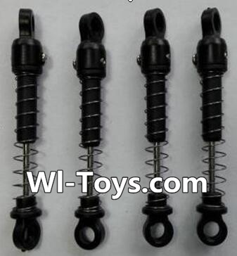 Wltoys 24438 Front and Reat Shock Absorbers(Total 4pcs)-24438-0175,1/24 Wltoys 24438 RC Car Spare Parts Replacement Accessories