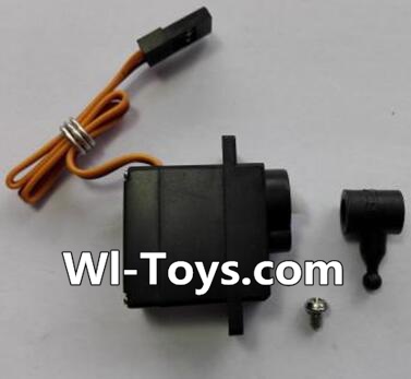 Wltoys 24438 Servo Parts,9g 3 wire Servo-24438-0177,1/24 Wltoys 24438 RC Car Spare Parts Replacement Accessories