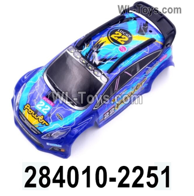 Wltoys 284010 Parts Body Shell Cover.284010-2251.WLtoys 1/28 RC Car Parts.