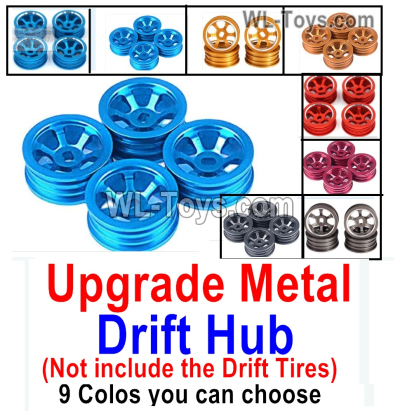Wltoys 284010 Upgrade Parts Metal Drift Hub.Not include the TIres.You have 9 Colors you can choose.WLtoys 1/28 RC Car Parts.