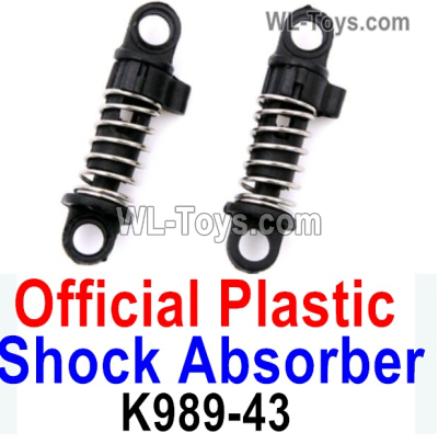 Wltoys 284010 Parts K989-43 Shock Absorbers Damper.Official Plastic Shock Absorber.Total 2pcs.WLtoys 1/28 RC Car Parts.