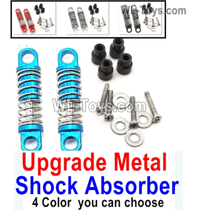 Wltoys 284010 Upgrade Parts Metal Shock Absorber.Total 2pcs.You have 4 Color you can choose.WLtoys 1/28 RC Car Parts.