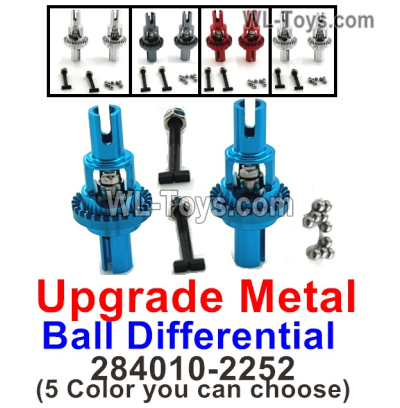 Wltoys 284010 Upgrade Parts Metal differential,Total 2 Set.284010-2252.adjustable elasticit.You have 5 Color you can choose.WLtoys 1/28 RC Car Parts.