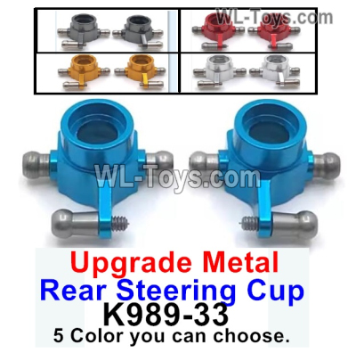 Wltoys 284010 Upgrade Parts Metal Rear Steering cup accessories.K989-33.You have 5 Color you can choose.WLtoys 1/28 RC Car Parts.