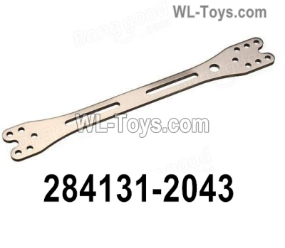 Wltoys 284010 Parts 284131.2043 The Second Floor Plate.Upper Deck.99X13X1.5mm.WLtoys 1/28 RC Car Parts.